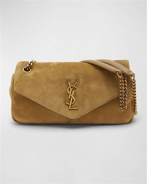 ysl suede bag|ysl calypso bag.